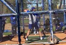 VIDEO: Dodgers’ Shohei Ohtani Hits on Field for First Time Since Surgery