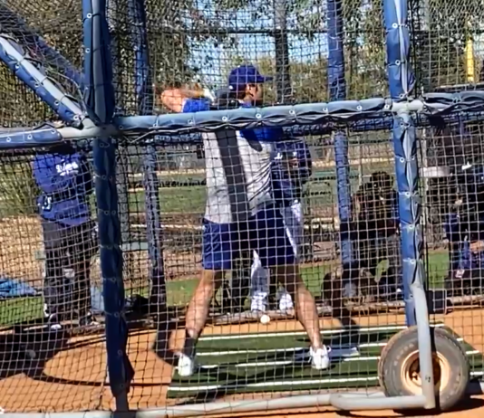 VIDEO: Dodgers’ Shohei Ohtani Hits on Field for First Time Since Surgery